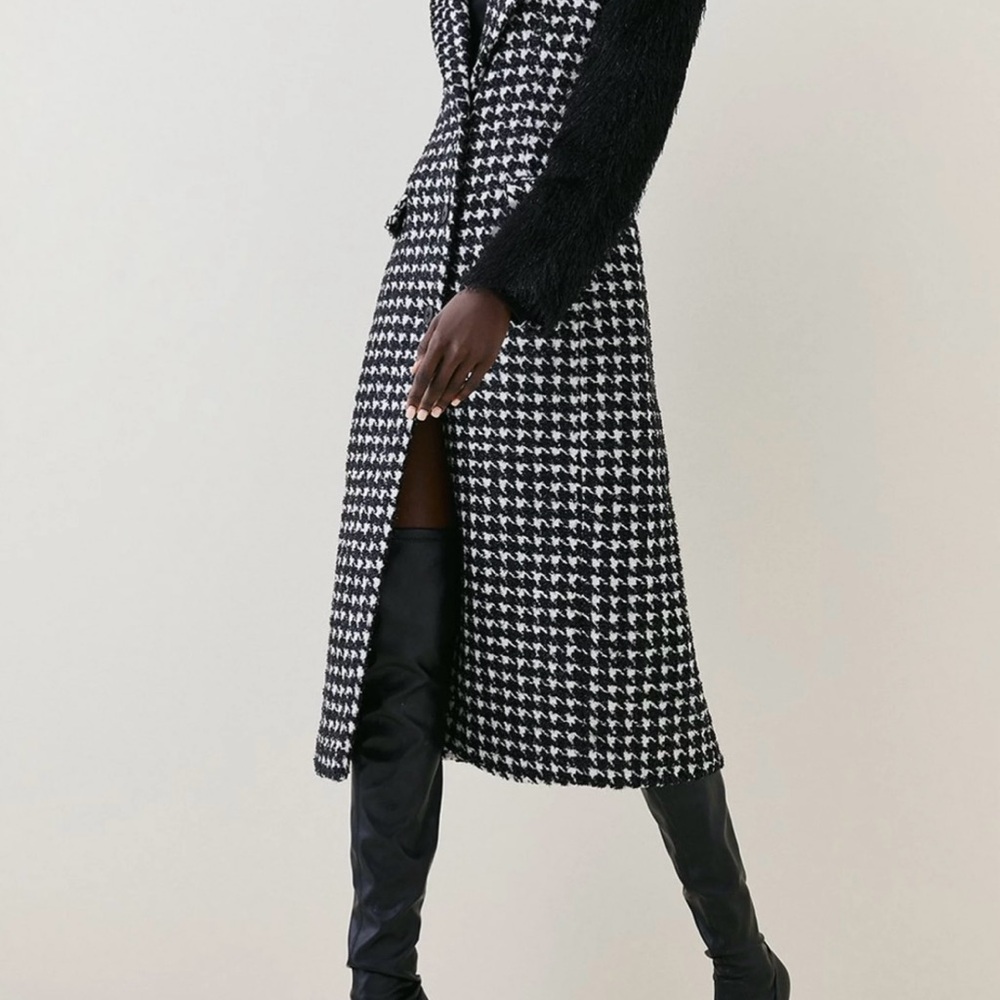 KAREN MILLEN - Tailored Coat Size 4